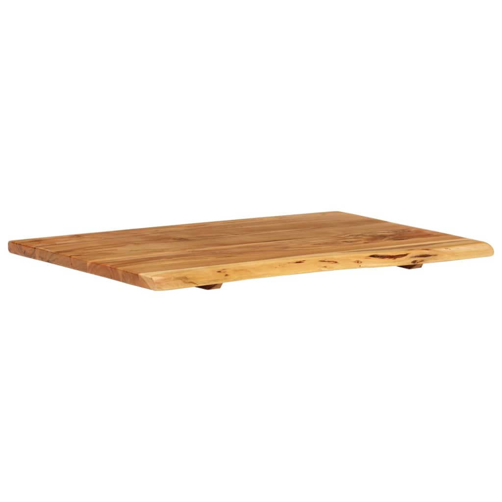 Vrh za kupaonski ormarić od bagremovog drva 80x52x2,5 cm