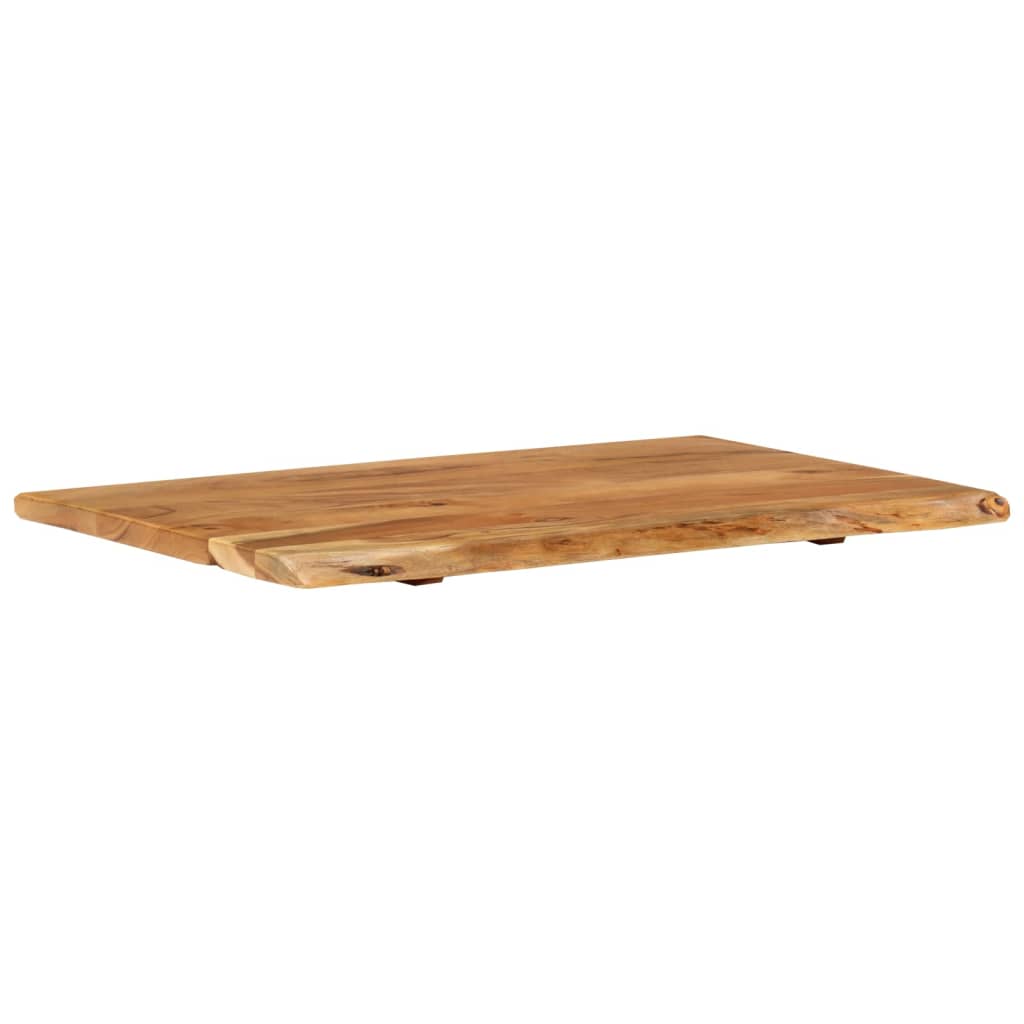 Vrh za kupaonski ormarić od bagremovog drva 80x52x2,5 cm