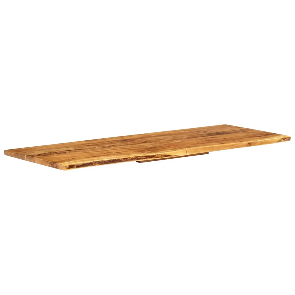 Vrh za kupaonski ormarić od bagremovog drva 140x52x2,5 cm
