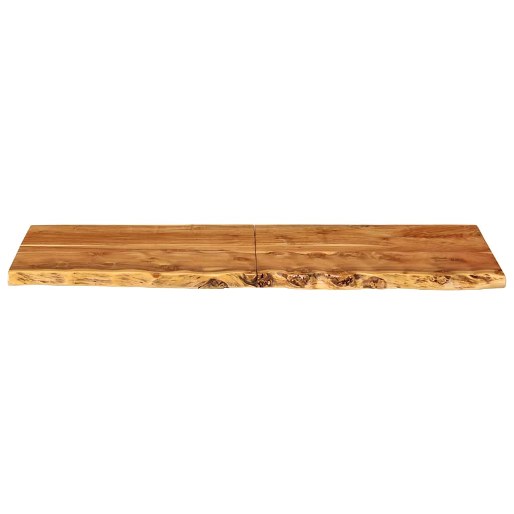 Vrh za kupaonski ormarić od bagremovog drva 140x52x3,8 cm