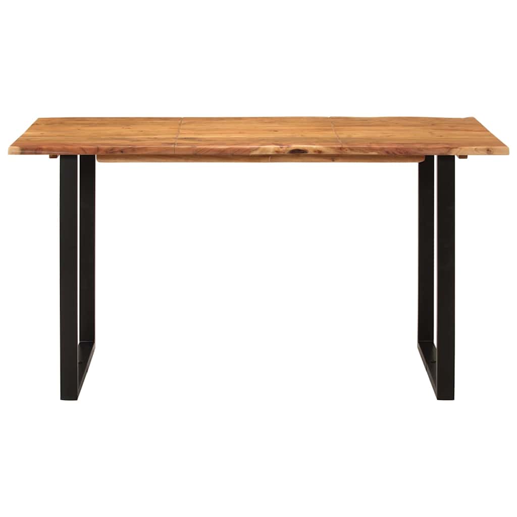 Blagovaonski stol od masivnog bagremovog drva 140 x 70 x 76 cm