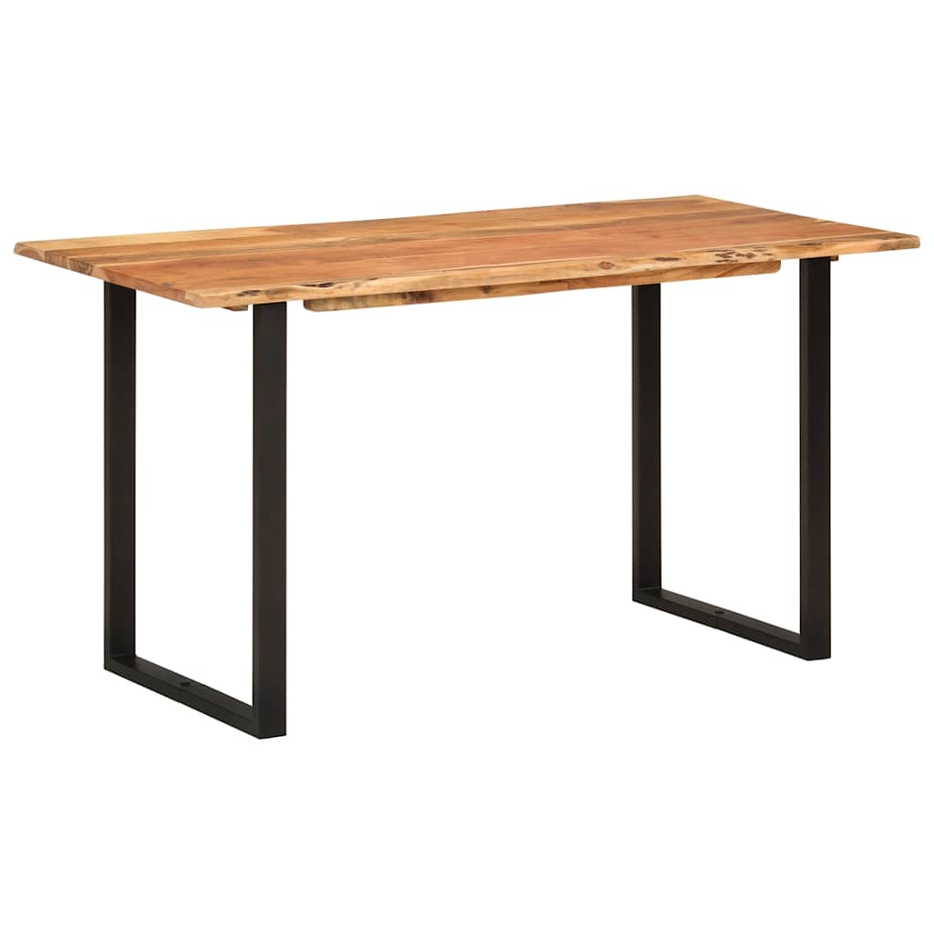 Blagovaonski stol od masivnog bagremovog drva 140 x 70 x 76 cm