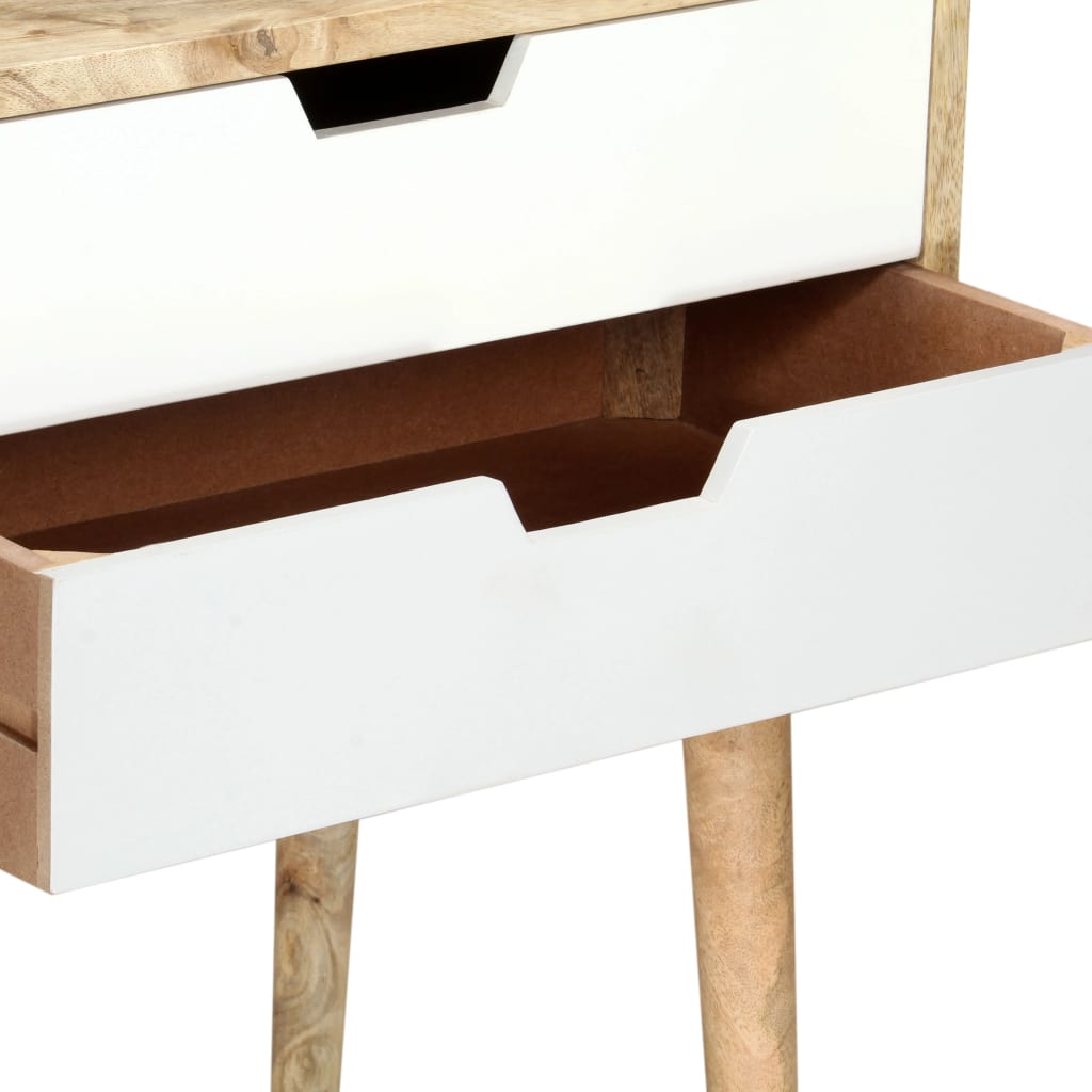 Noćni ormarić 47 x 35 x 59 cm od masivnog drva manga