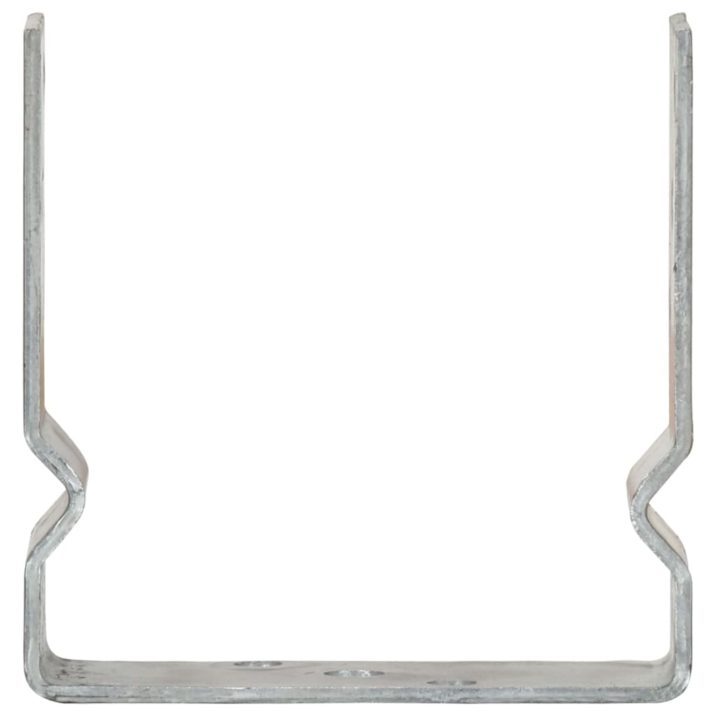 Sidra za ogradu 6 kom srebrna 14 x 6 x 15 cm pocinčani čelik