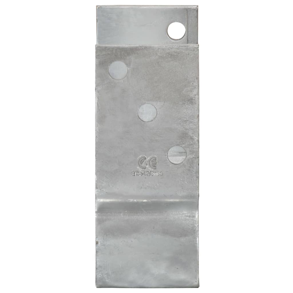 Sidra za ogradu 6 kom srebrna 14 x 6 x 15 cm pocinčani čelik