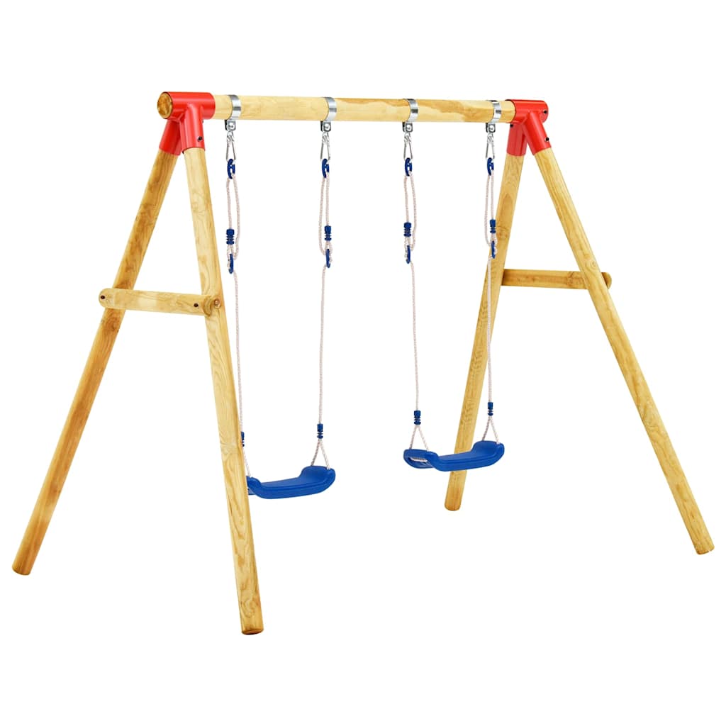 Set ljuljački 230 x 130 x 166 cm od borovine