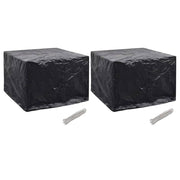 Navlake za vrtni namještaj s 8 ušica 2 kom 122 x 112 x 98 cm