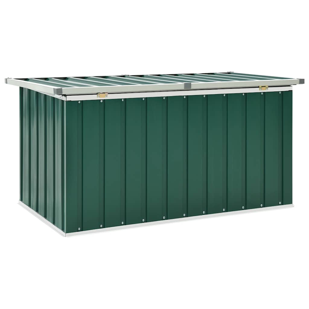 Vrtna kutija za pohranu zelena 129x67x65 cm