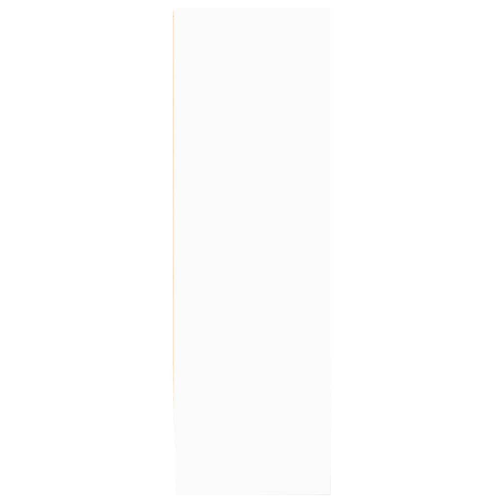 Polica za knjige bijela 80x24x75 cm izrađeno drvo