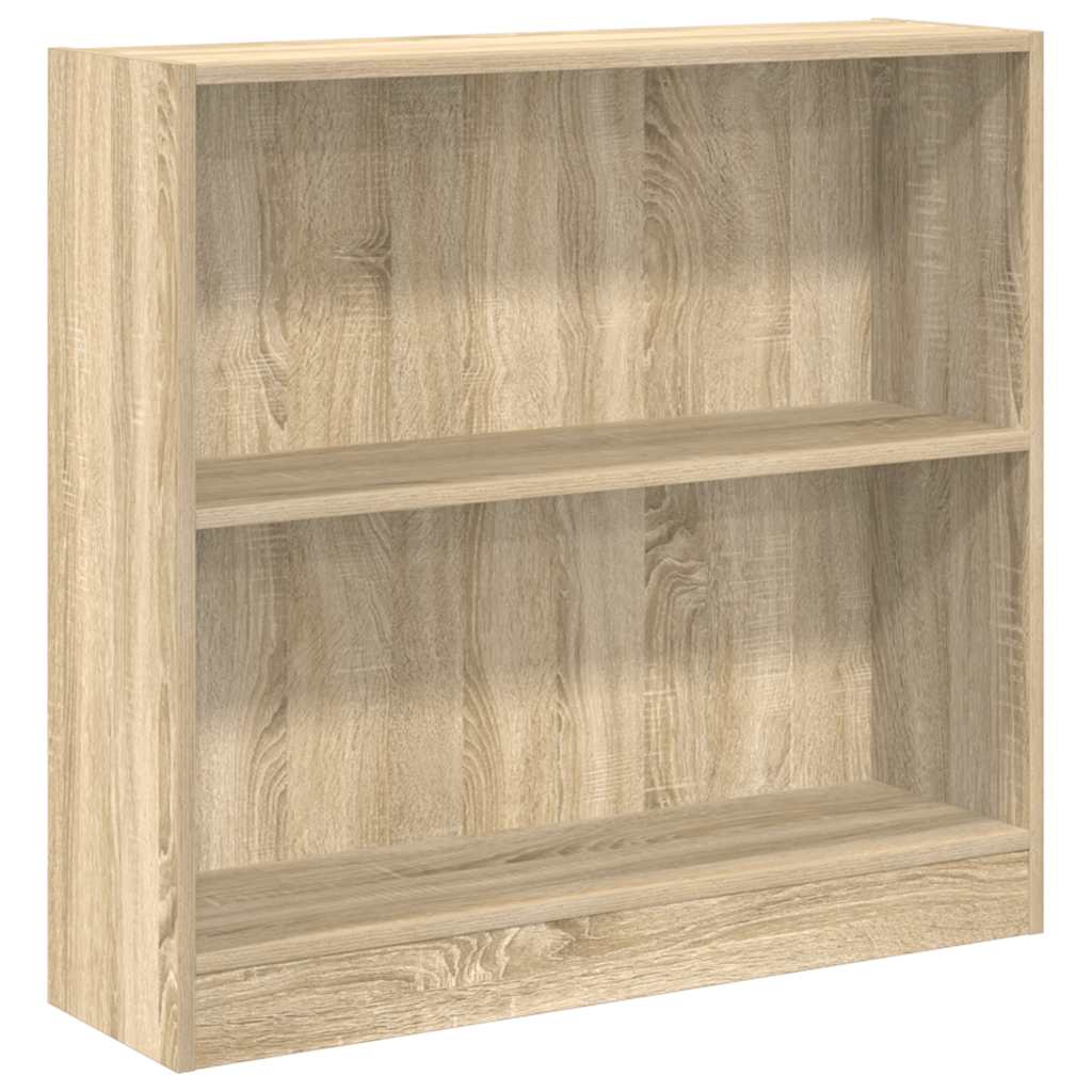 Polica za knjige sonoma hrast 80x24x75 cm izrađeno drvo