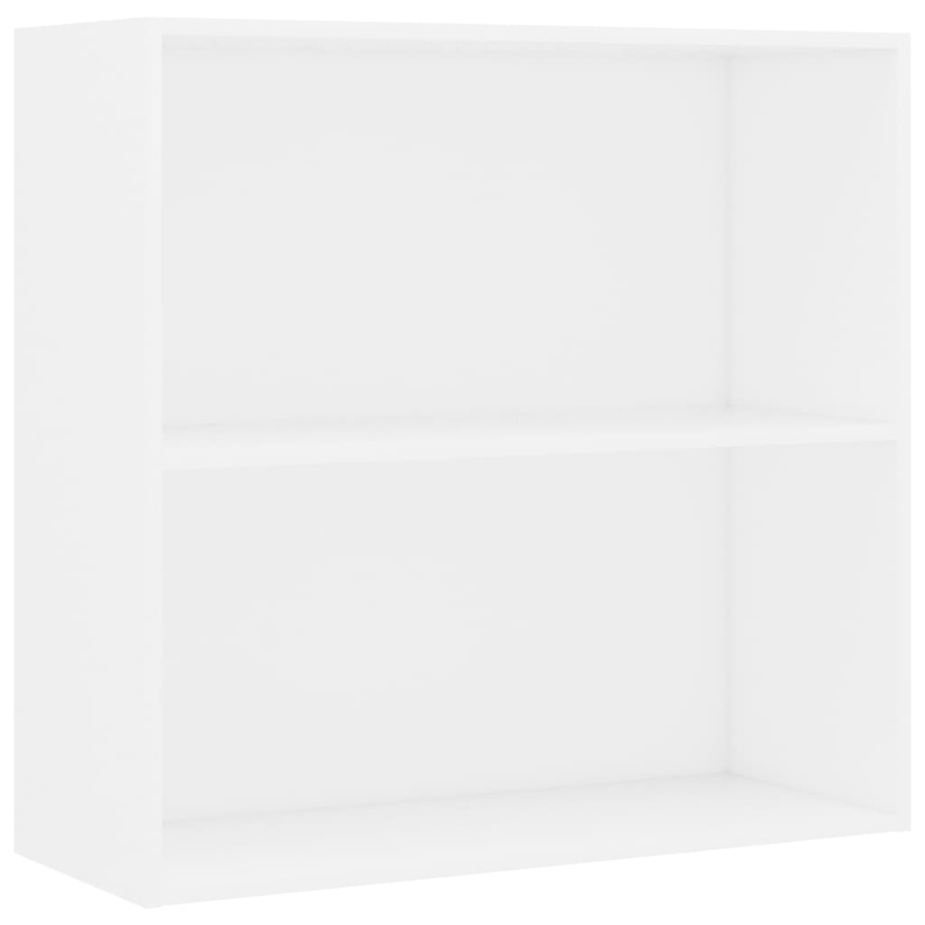 Ormarić za knjige s 2 razine 80x30x76,5cm od konstruiranog drva