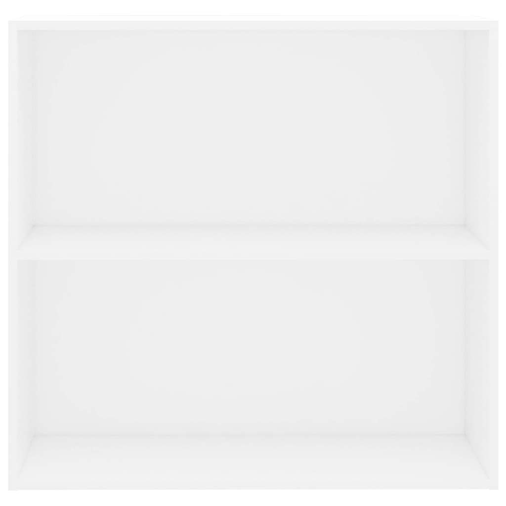 Ormarić za knjige s 2 razine 80x30x76,5cm od konstruiranog drva