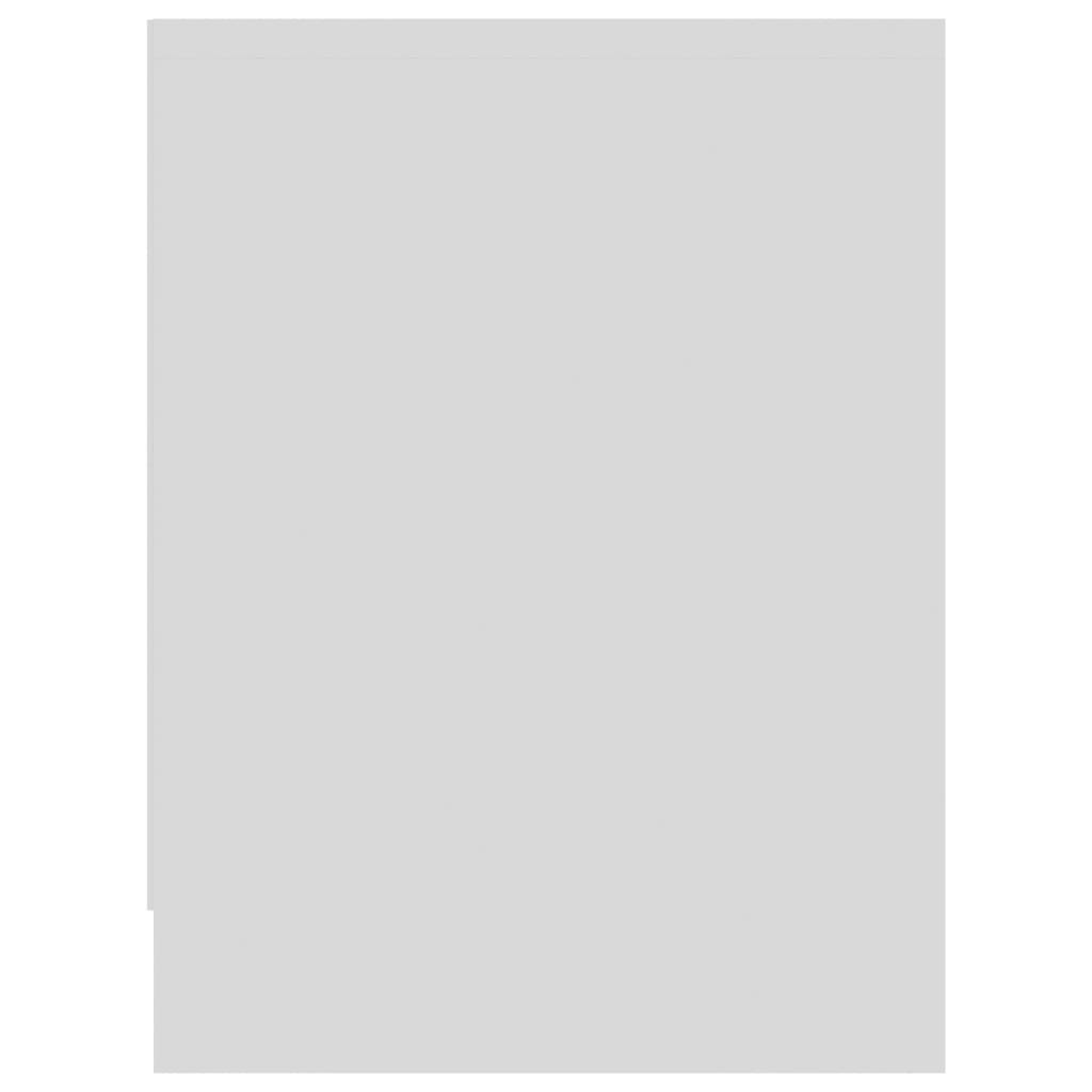 Noćni ormarić bijeli 40 x 30 x 40 cm od konstruiranog drva