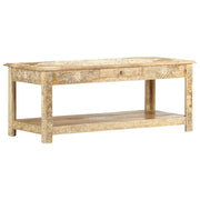 Stolić za kavu ručno oslikani 110x50x45 cm masivno drvo manga