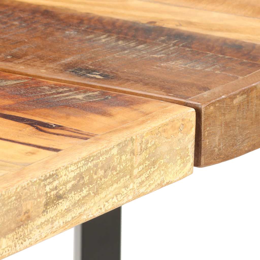 Barski stol 180 x 70 x 107 cm od masivnog obnovljenog drva