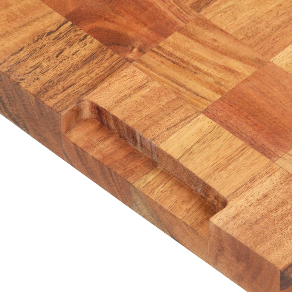 Daska za rezanje 60 x 40 x 3,8 cm od masivnog bagremovog drva