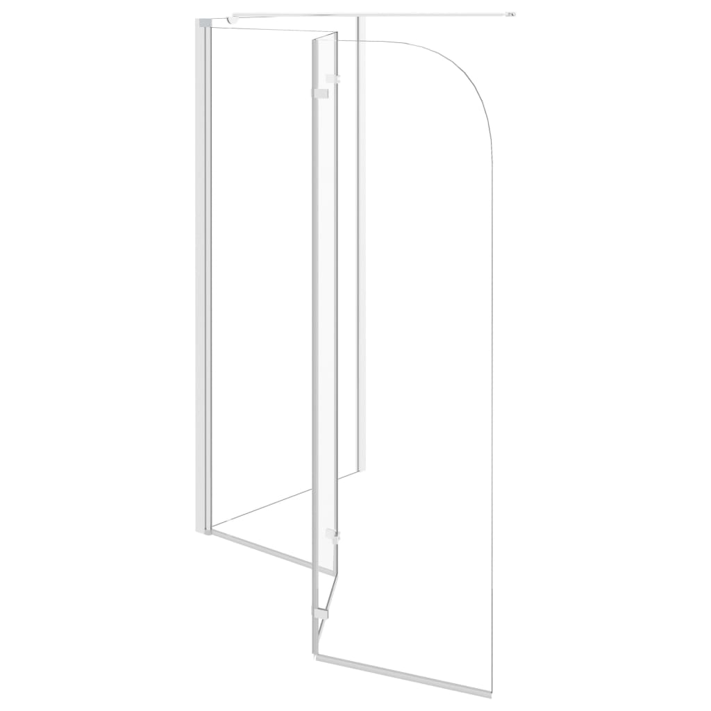 Tuš-kabina od kaljenog stakla 120 x 69 x 130 cm prozirna