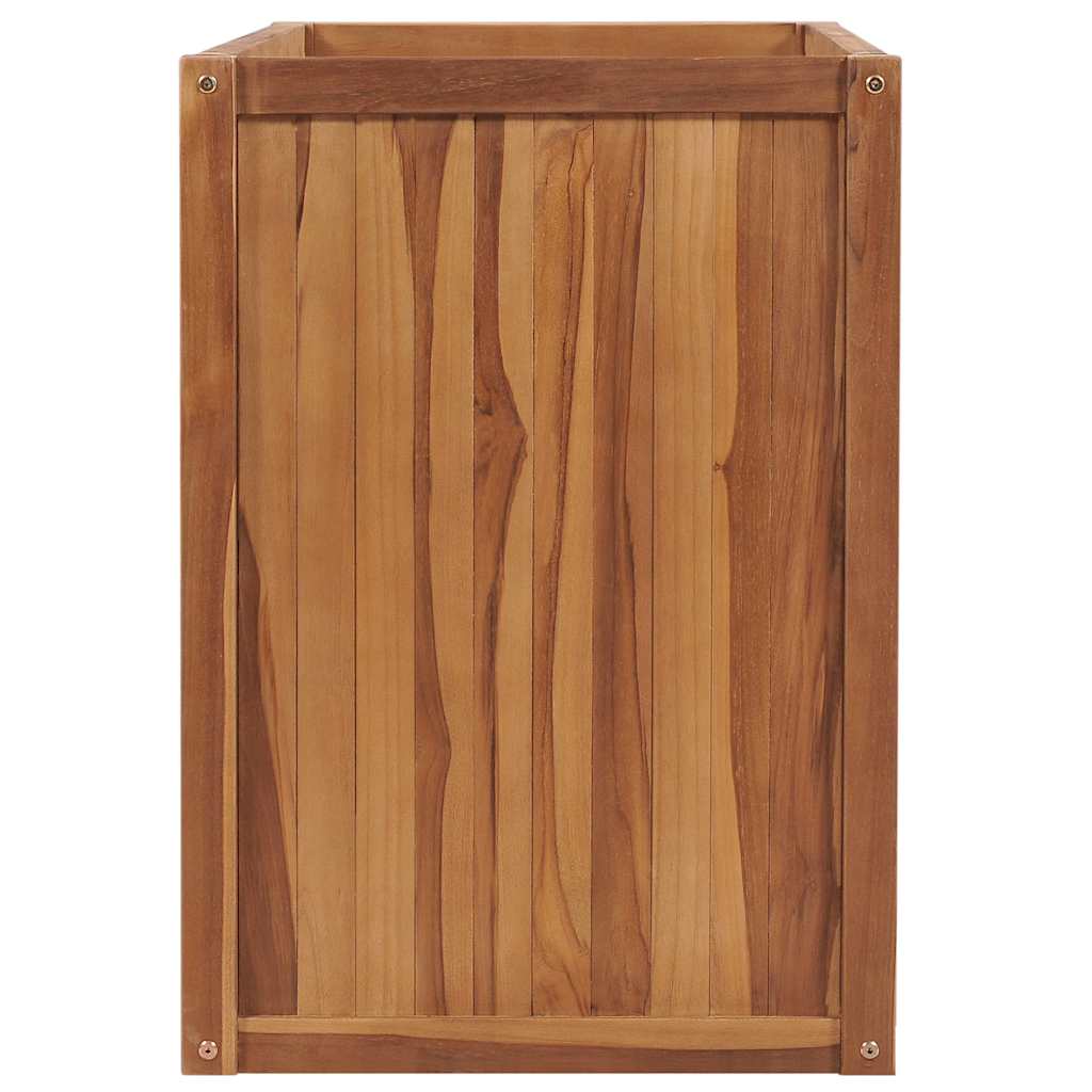 Povišena gredica 100 x 50 x 70 cm od masivne tikovine
