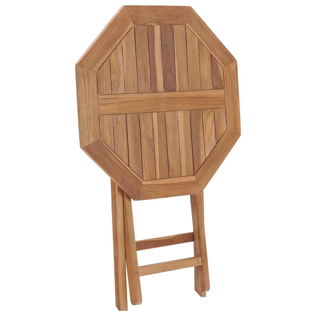 Sklopivi vrtni stol 60 x 60 x 75 cm od masivne tikovine