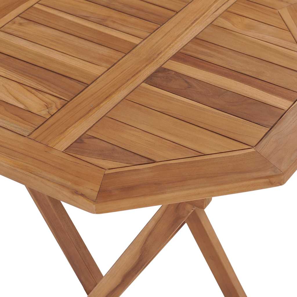 Sklopivi vrtni stol 60 x 60 x 75 cm od masivne tikovine