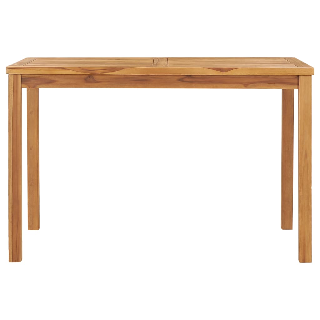 Vrtni blagovaonski stol 120 x 70 x 77 cm od masivne tikovine