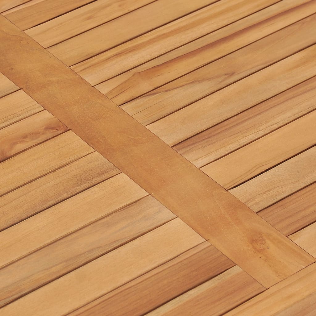 Vrtni blagovaonski stol 120 x 70 x 77 cm od masivne tikovine