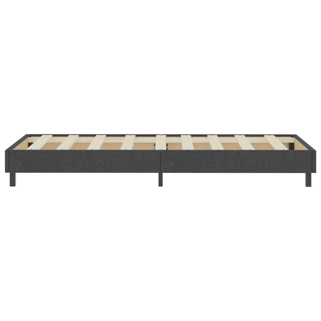 Box spring okvir za krevet od tkanine sivi 100 x 200 cm