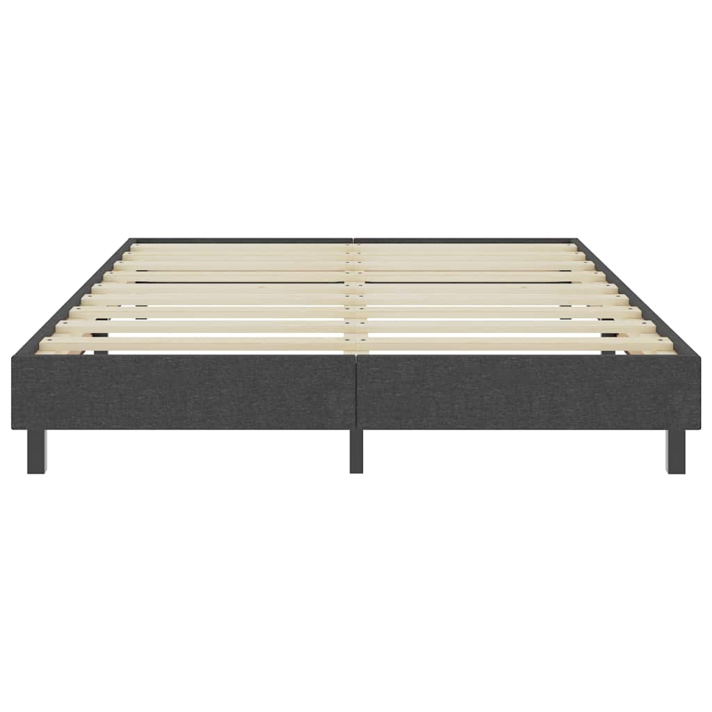 Box spring okvir za krevet od tkanine sivi 180 x 200 cm