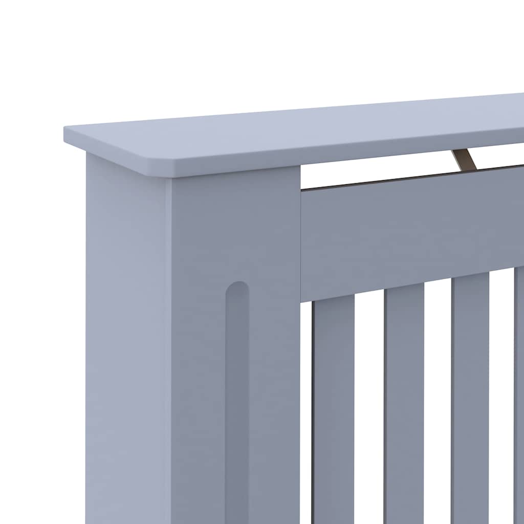 Pokrov za radijator antracit 152 x 19 x 81,5 cm MDF