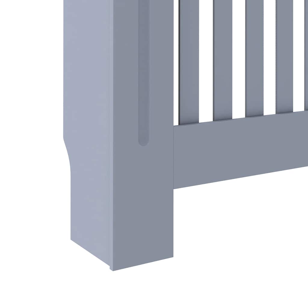 Pokrov za radijator antracit 172 x 19 x 81,5 cm MDF