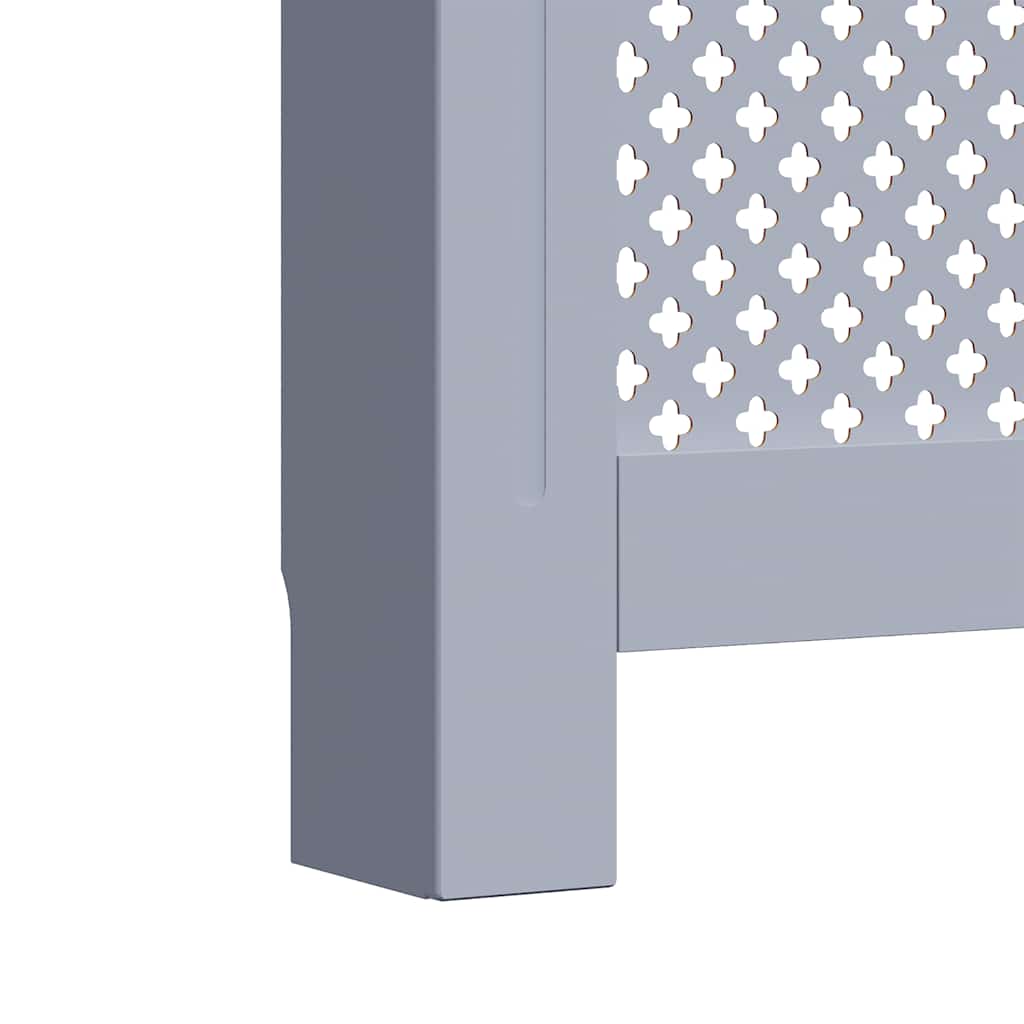Pokrov za radijator antracit 112 x 19 x 81,5 cm MDF