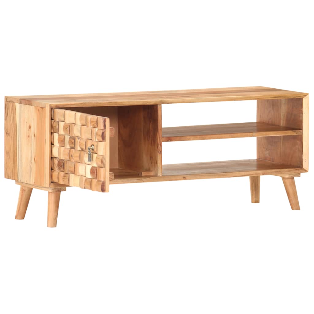 TV ormarić 100 x 30 x 40 cm od masivnog bagremovog drva