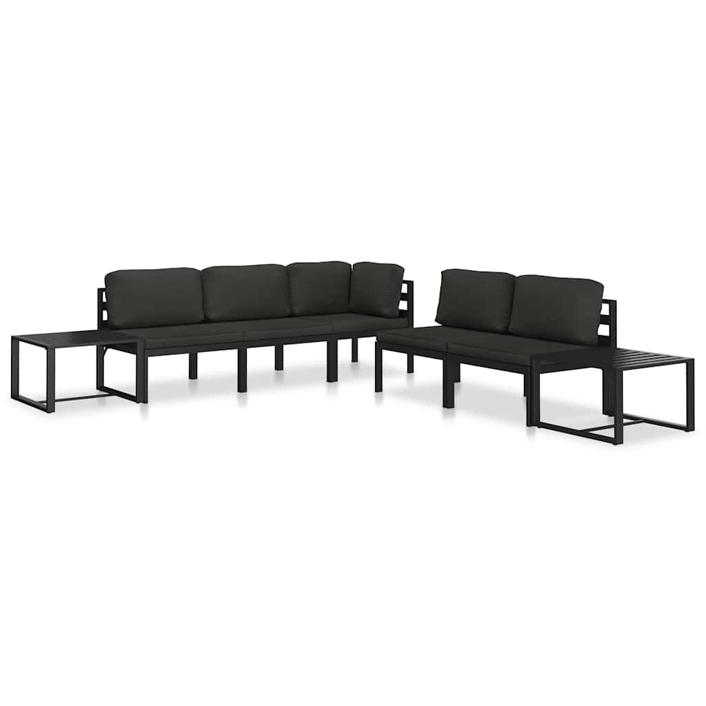 Stolić za kavu aluminijski antracit