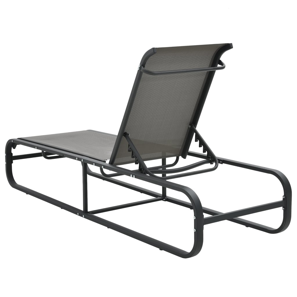Ležaljka za sunčanje od aluminija i tekstilena