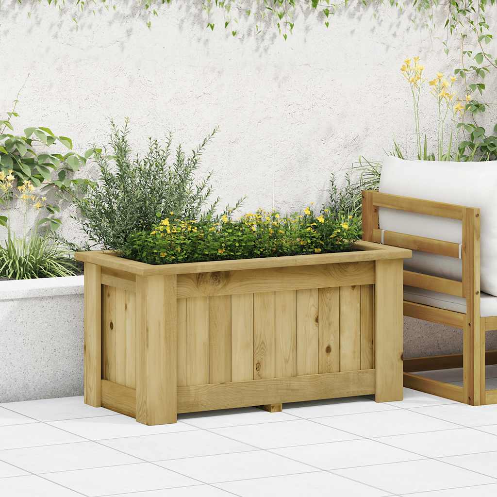 Povišena gredica 100 x 50 x 50 cm od impregnirane borovine