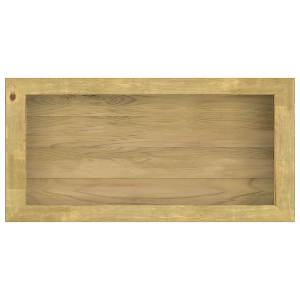 Povišena gredica 100 x 50 x 50 cm od impregnirane borovine