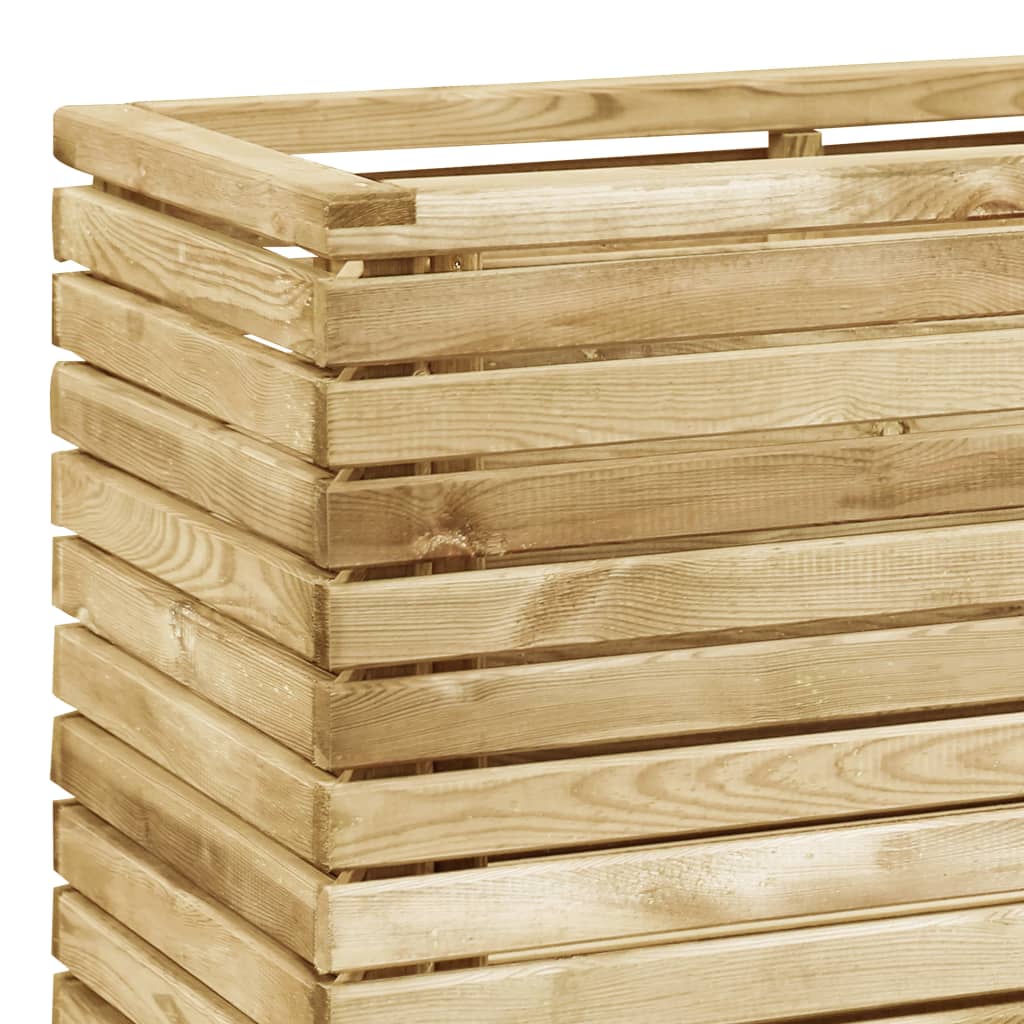 Posuda za cvijeće 100 x 50 x 100 cm od impregnirane borovine