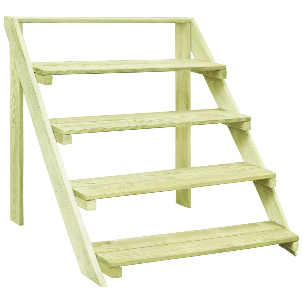 Stalak za biljke 80 x 80 x 80 cm od impregnirane borovine
