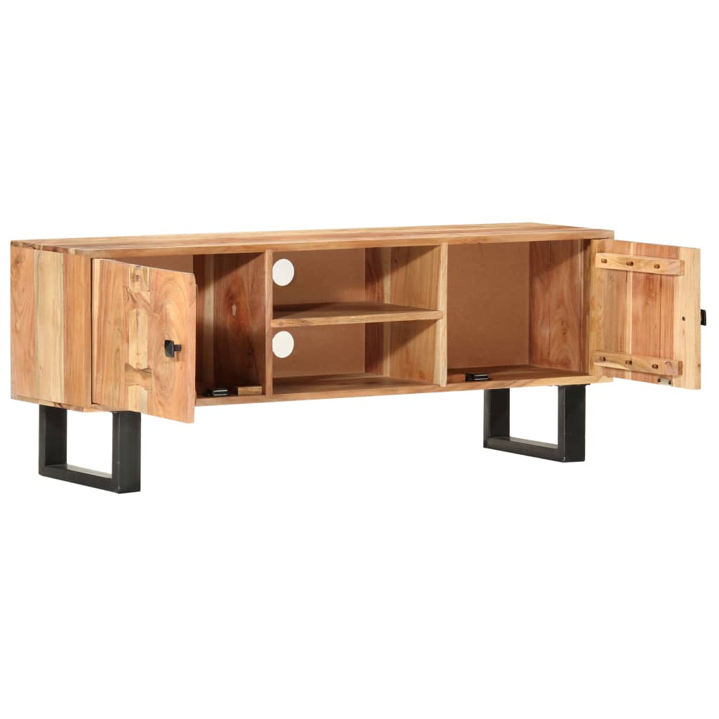 TV ormarić 118 x 30 x 45 cm od masivnog bagremovog drva