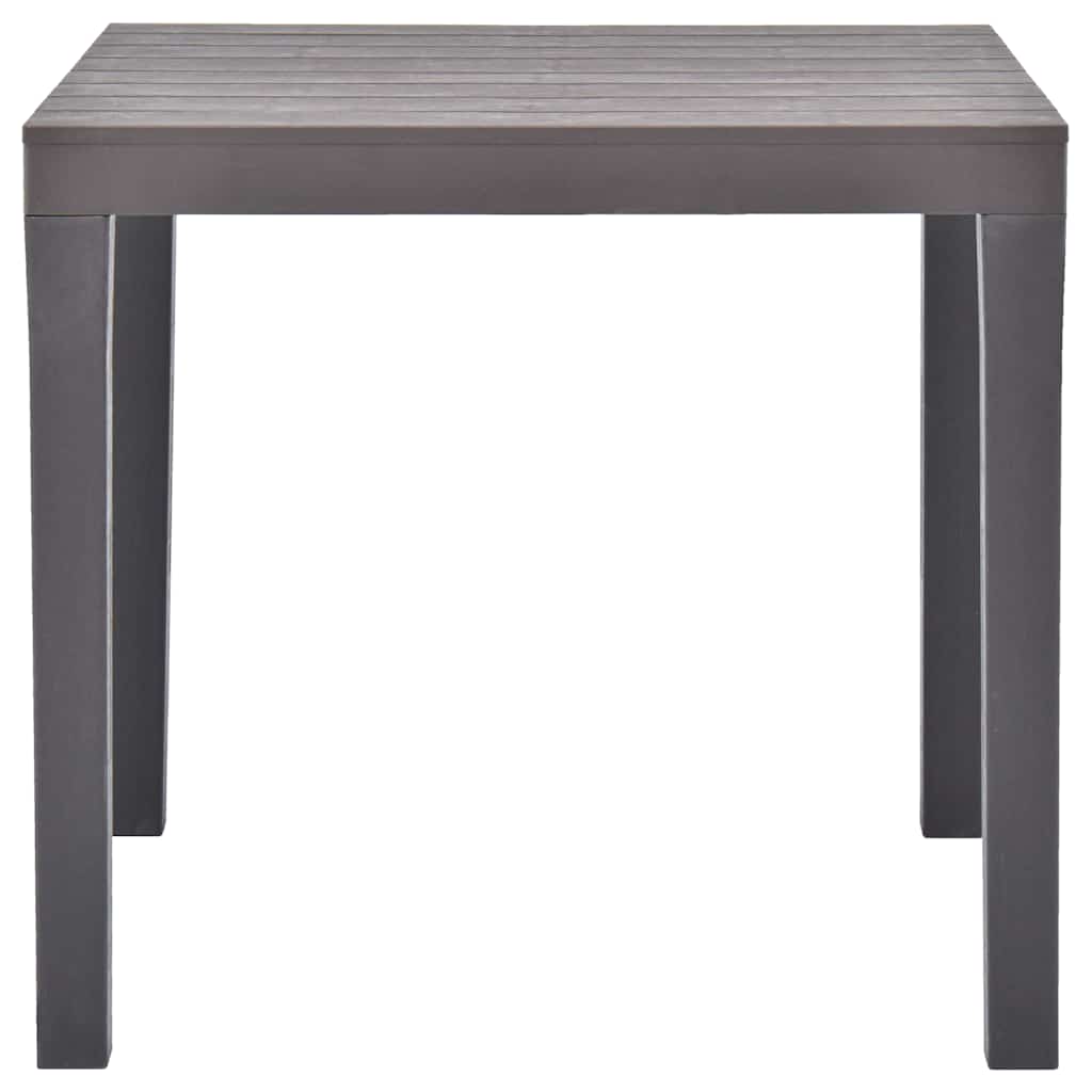 Vrtni stol boja kave 78 x 78 x 72 cm plastični