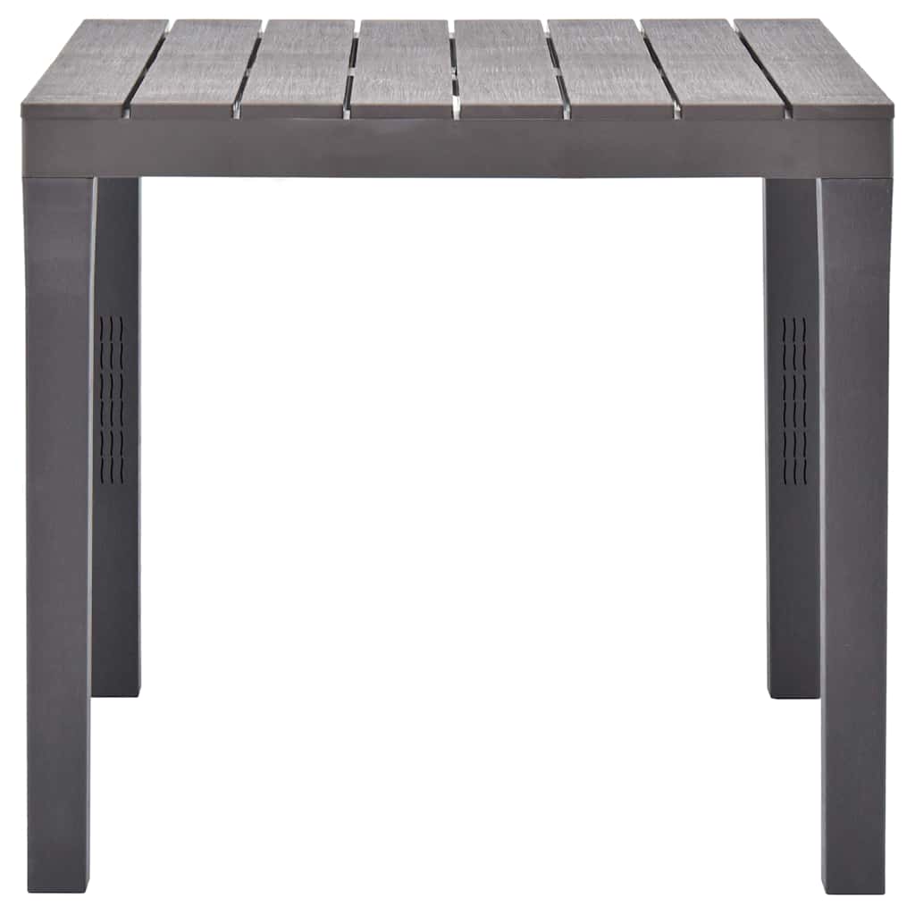 Vrtni stol boja kave 78 x 78 x 72 cm plastični