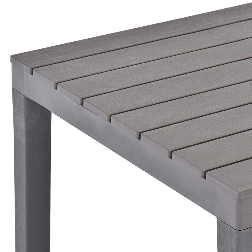 Vrtni stol boja kave 78 x 78 x 72 cm plastični