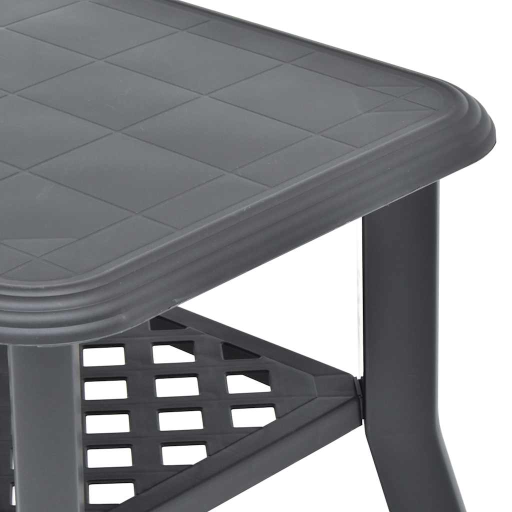 Stolić za kavu antracit 90 x 60 x 46 cm plastični
