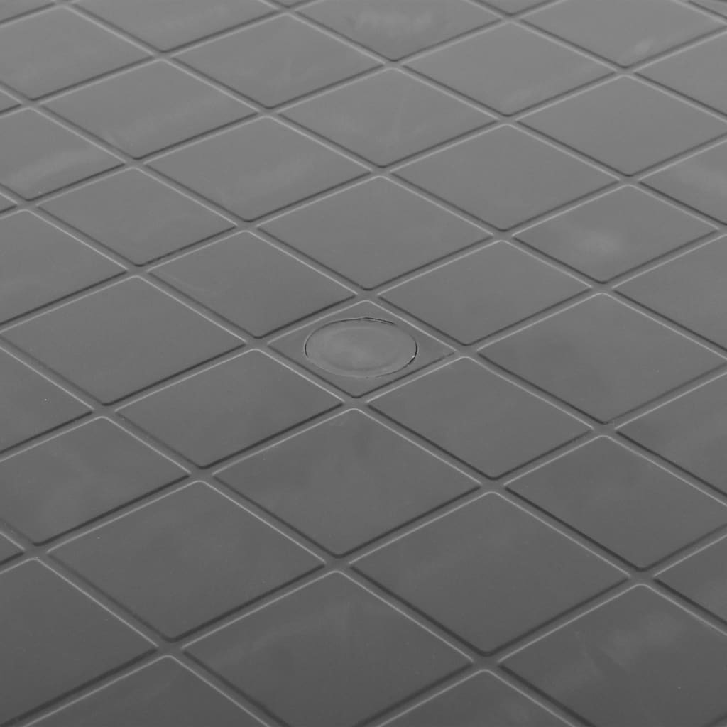Vrtni stol antracit 89 cm plastični
