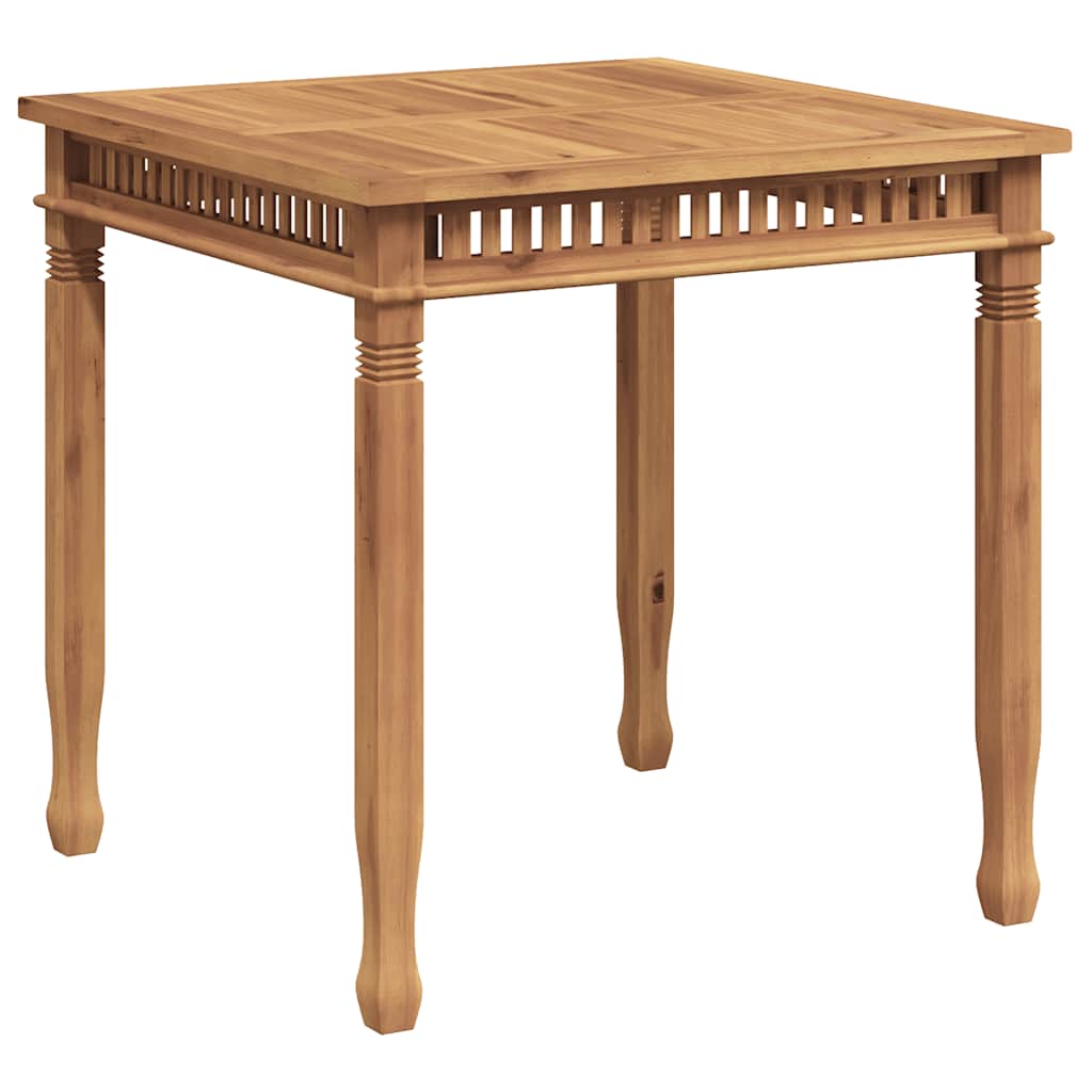 Vrtni blagovaonski stol 80 x 80 x 80 cm od masivne tikovine