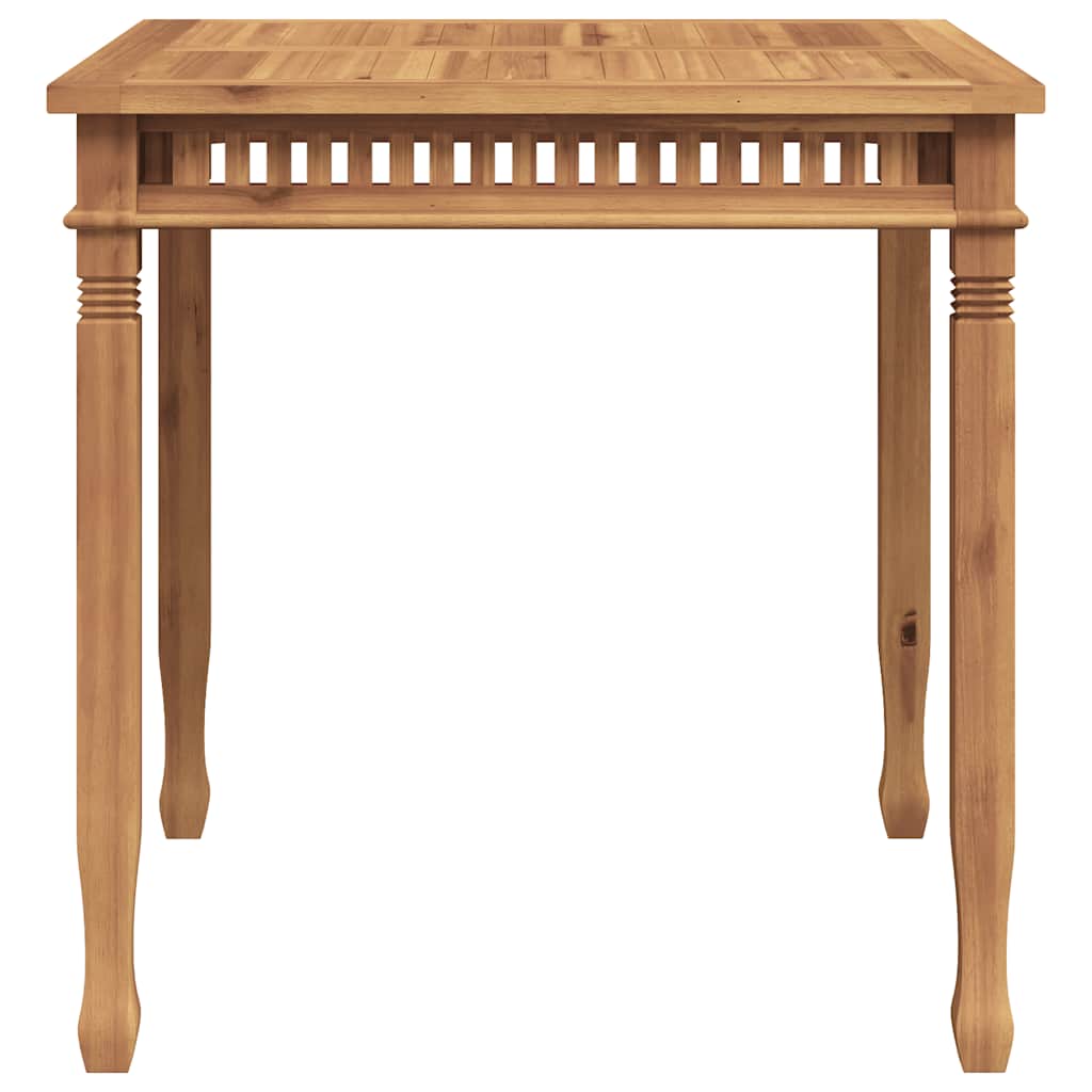 Vrtni blagovaonski stol 80 x 80 x 80 cm od masivne tikovine