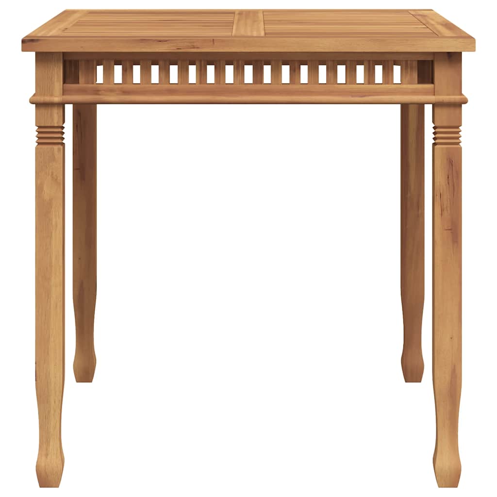 Vrtni blagovaonski stol 80 x 80 x 80 cm od masivne tikovine