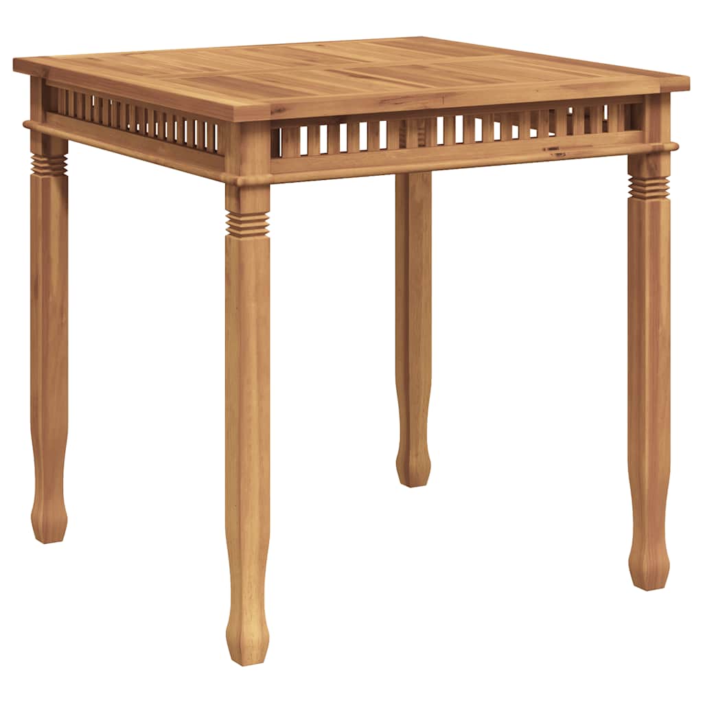 Vrtni blagovaonski stol 80 x 80 x 80 cm od masivne tikovine