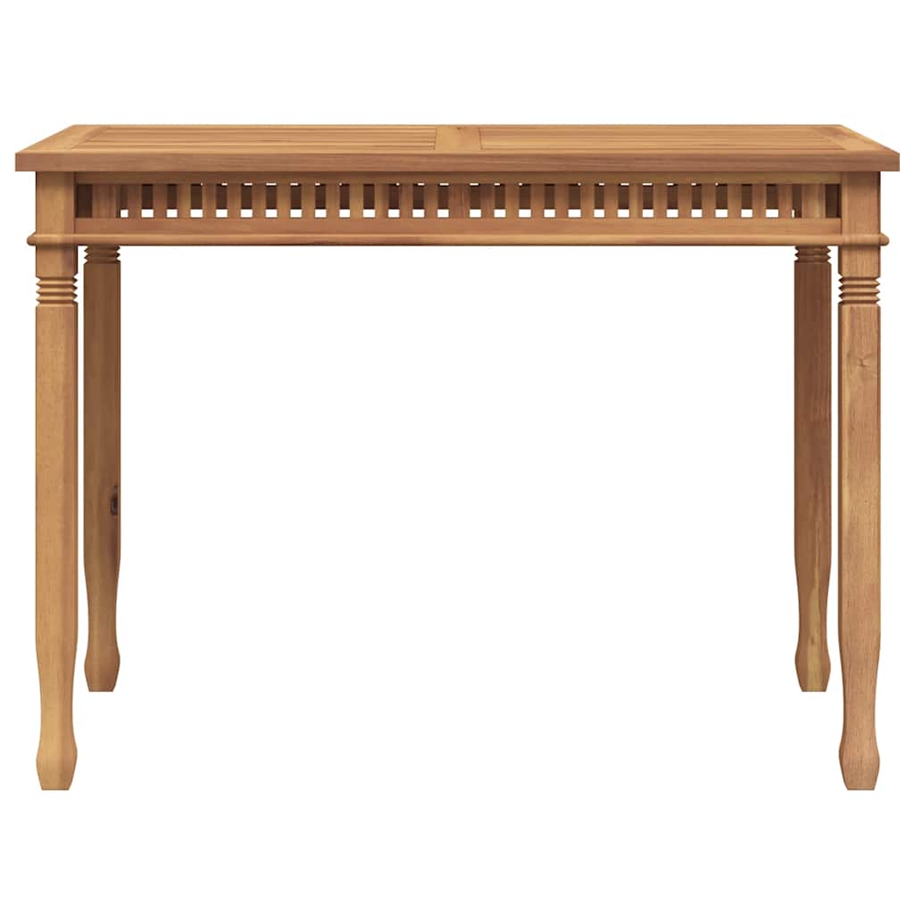 Vrtni blagovaonski stol 120 x 65 x 80 cm od masivne tikovine
