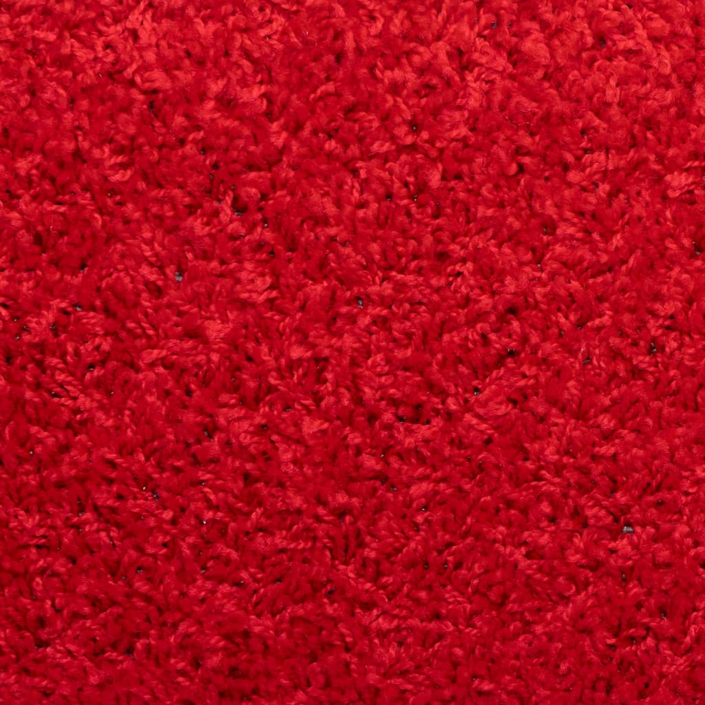 Prostirke za stepenice 15 kom 65x21x4 cm crvene pravokutne rubove